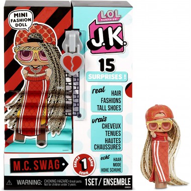 LOL Lalka Surprise! JK M.C. Swag Mini Fashion Doll