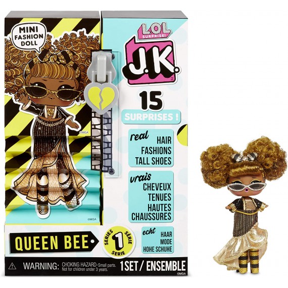 L.O.L. Surprise! JK Queen Bee Mini Fashion Doll