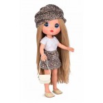 ARIAS Lalka hiszpańska 38 cm dziewczynka europejka Dunya Leo elegance