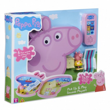 TmToys Zestaw do zabawy Świnka Peppa walizeczka