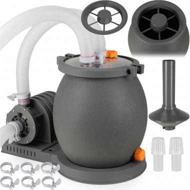 COIL Pompa piaskowa do basenu Bestway Intex. wydajność 4542l/h 100W + węże