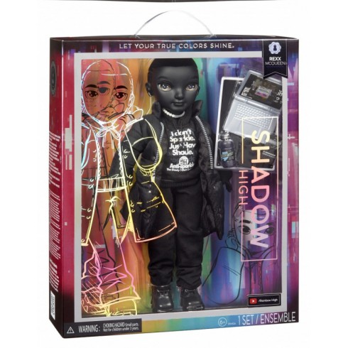 Mga Lalka Shadow High S23 Fashion Doll - Rexx Mcqueen Mga Lalka Shadow High S23 Fashion Doll - Rexx Mcqueen