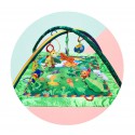 COIL MATA GIMNASTYCZNA EDUKACYJNA RAINFOREST Z ZABAWKAMI I LUSTERKIEM Z DŹWIĘKIEM