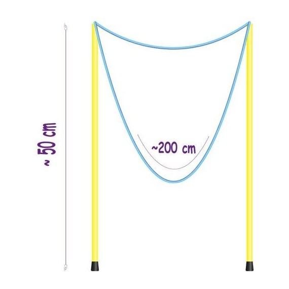 Russell TUBAN Sznurek do wielkich baniek mydlanych 50cm