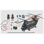 Playmobil Klocki Śmigłowiec ratunkowy jednostki specjalnej 71149 Playmobil Klocki Śmigłowiec ratunkowy jednostki specjalnej 71149