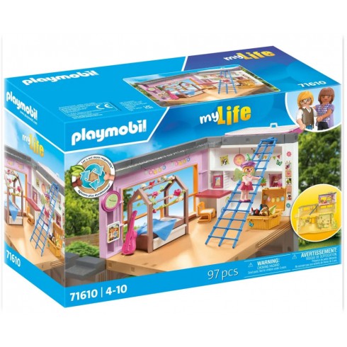 PLAYMOBIL POKÓJ DZIECIĘCY MY LIFE KLOCKI ZESTAW 71610 PLAYMOBIL POKÓJ DZIECIĘCY MY LIFE KLOCKI ZESTAW 71610