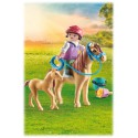 PLAYMOBIL DZIECKO Z KUCYKIEM I ŹREBAKIEM 71498