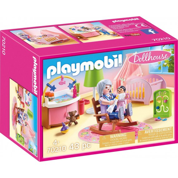 PLAYMOBIL KLOCKI POKÓJ DZIECIĘCY 70210