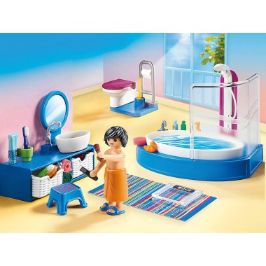 PLAYMOBIL ŁAZIENKA Z WANNĄ KLOCKI 70211
