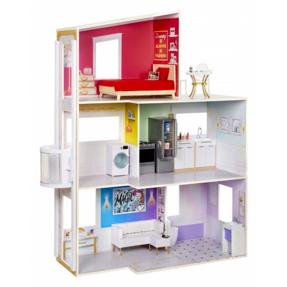 MGA Domek dla lalek Rainbow High Duży Townhouse
