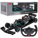 COIL Zdalnie sterowany samochód auto RC pilot duży Mercedes AMG F1 skala 1:12 czarny