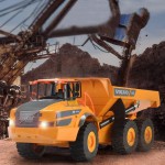 COIL Zdalnie sterowany samochód Auto RC pilot wywrotka ciężarówka VOLVO 1:16 żółta COIL Zdalnie sterowany samochód Auto RC pilot wywrotka ciężarówka VOLVO 1:16 żółta
