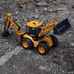 COIL Koparka ładowarka budowlana metalowa skala 1:50 COIL Koparka ładowarka budowlana metalowa skala 1:50