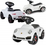 COIL Jeździk autko dla dzieci Porsche 911 Turbo S duży samochód auto klakson biały COIL Jeździk autko dla dzieci Porsche 911 Turbo S duży samochód auto klakson biały