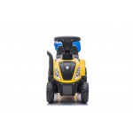 COIL Jeździk pchacz chodzik traktor New Holland z przyczepką dla dzieci żółty COIL Jeździk pchacz chodzik traktor New Holland z przyczepką dla dzieci żółty
