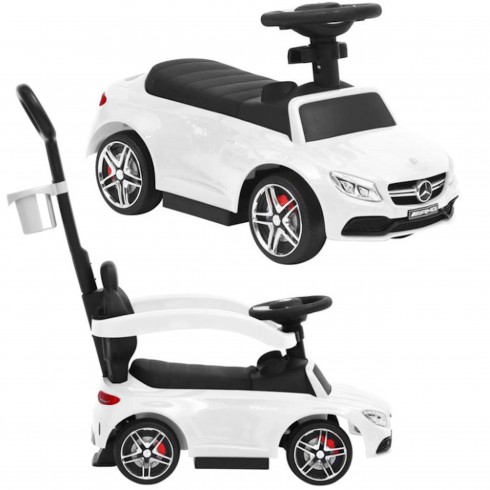COIL Jeździk pchacz chodzik Mercedes 3W1 AMG Auto Samochód duży dla dzieci biały COIL Jeździk pchacz chodzik Mercedes 3W1 AMG Auto Samochód duży dla dzieci biały