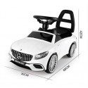 COIL Jeździk Chodzik Pchacz Mercedes S65 AMG biały dla dzieci (światła LED)
