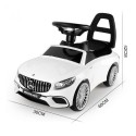 COIL Jeździk Chodzik Pchacz Mercedes S65 AMG biały dla dzieci (światła LED)