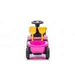 COIL Jeździk pchacz chodzik traktor New Holland z przyczepką dla dzieci różowy COIL Jeździk pchacz chodzik traktor New Holland z przyczepką dla dzieci różowy