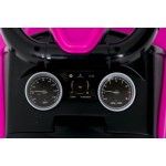 COIL Jeździk pchacz chodzi 3w1 autko dla dzieci duży samochód auto klakson muzyka różowo-czarny