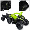 COIL Quad mini na akumulator dla dzieci elektryczny pojazd z przyczepką zielony