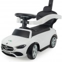 COIL Jeździk pchacz chodzik Mercedes 3W1 AMG Auto samochód duży dla dzieci klakson biały