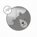 KIDWELL ŁÓŻECZKO TURYSTYCZNE Z AKCESORIAMI BLISSY GRAY