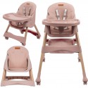 KIDWELL KRZESEŁKO DO KARMIENIA 2W1 KARIMI PINK
