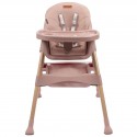 KIDWELL KRZESEŁKO DO KARMIENIA 2W1 KARIMI PINK