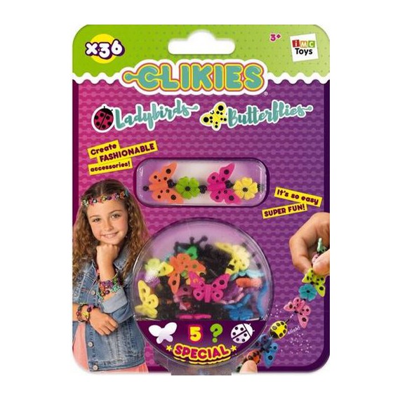 CLIKIES BIŻUTERIA DLA DZIECI 36 ELEMENTÓW 95472