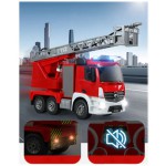 COIL Zdalnie sterowany samochód wóz strażacki Mercedes straż pożarna auto RC pilot LED COIL Zdalnie sterowany samochód wóz strażacki Mercedes straż pożarna auto RC pilot LED
