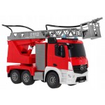 COIL Zdalnie sterowany samochód wóz strażacki Mercedes straż pożarna auto RC pilot LED COIL Zdalnie sterowany samochód wóz strażacki Mercedes straż pożarna auto RC pilot LED