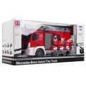 COIL Zdalnie sterowany samochód wóz strażacki Mercedes straż pożarna auto RC pilot LED