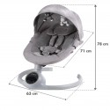 BUJACZEK ELEKTRYCZNY 2W1 KIDWELL REVE GRAY/SILVER