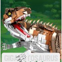 COIL Klocki konstrukcyjne zestaw mega figurka 2111 elementów dinozaur REX gigant