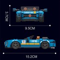 COIL Klocki konstrukcyjne zestaw 336 elementów Auto sportowe samochód