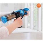 COIL Gra zręcznościowa dla dzieci strzelanie do celu Robot + 2 pistolet + 24 piłki niebieski