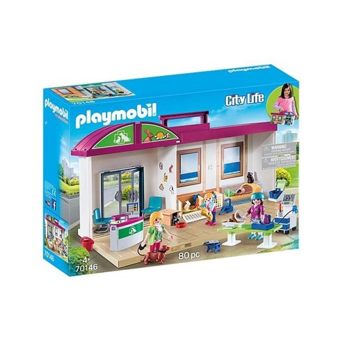 Playmobil Przenośna klinika dla zwierząt 70146