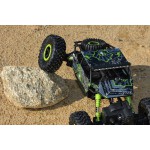 COIL Zdalnie sterowany samochód auto RC pilot 4x4 terenowy pojazd rock 1:18 zielony
