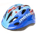 KASK ROWEROWY DZIECIĘCY METEOR HB6-5 S 48-52 CM MAP BLUE