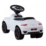 COIL Jeździk autko dla dzieci Porsche 911 Turbo S duży samochód auto klakson biały