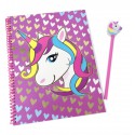 COIL Zestaw szkolny w etui 16w1 jednorożec Unicorn