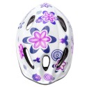 KASK ROWEROWY DZIECIĘCY METEOR MV5-2 S 48-52 CM BIAŁY
