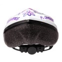 KASK ROWEROWY DZIECIĘCY METEOR MV5-2 S 48-52 CM BIAŁY