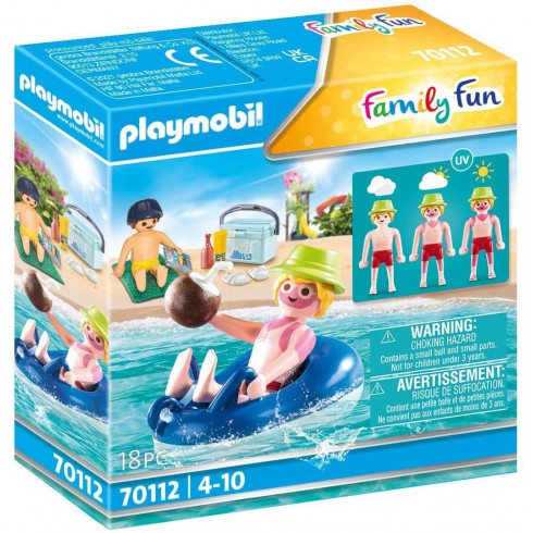 Playmobil Chłopiec z oponą do pływania Playmobil Chłopiec z oponą do pływania