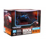 COIL Zdalnie sterowany samochód auto RC pilot 4x4 terenowy pojazd rock 1:18 niebieski COIL Zdalnie sterowany samochód auto RC pilot 4x4 terenowy pojazd rock 1:18 niebieski