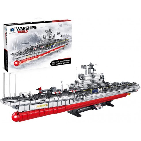 COIL Klocki konstrukcyjne zestaw mega 2863 elementów okręt wojęnny lotniskowiec Mińsk Aircraft Carrier COIL Klocki konstrukcyjne zestaw mega 2863 elementów okręt wojęnny lotniskowiec Mińsk Aircraft Carrier