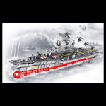 COIL Klocki konstrukcyjne zestaw mega 2863 elementów okręt wojęnny lotniskowiec Mińsk Aircraft Carrier COIL Klocki konstrukcyjne zestaw mega 2863 elementów okręt wojęnny lotniskowiec Mińsk Aircraft Carrier