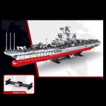 COIL Klocki konstrukcyjne zestaw mega 2863 elementów okręt wojęnny lotniskowiec Mińsk Aircraft Carrier COIL Klocki konstrukcyjne zestaw mega 2863 elementów okręt wojęnny lotniskowiec Mińsk Aircraft Carrier