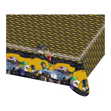 URODZINOWY OBRUS FOLIOWY LEGO BATMAN 120 x 180 cm